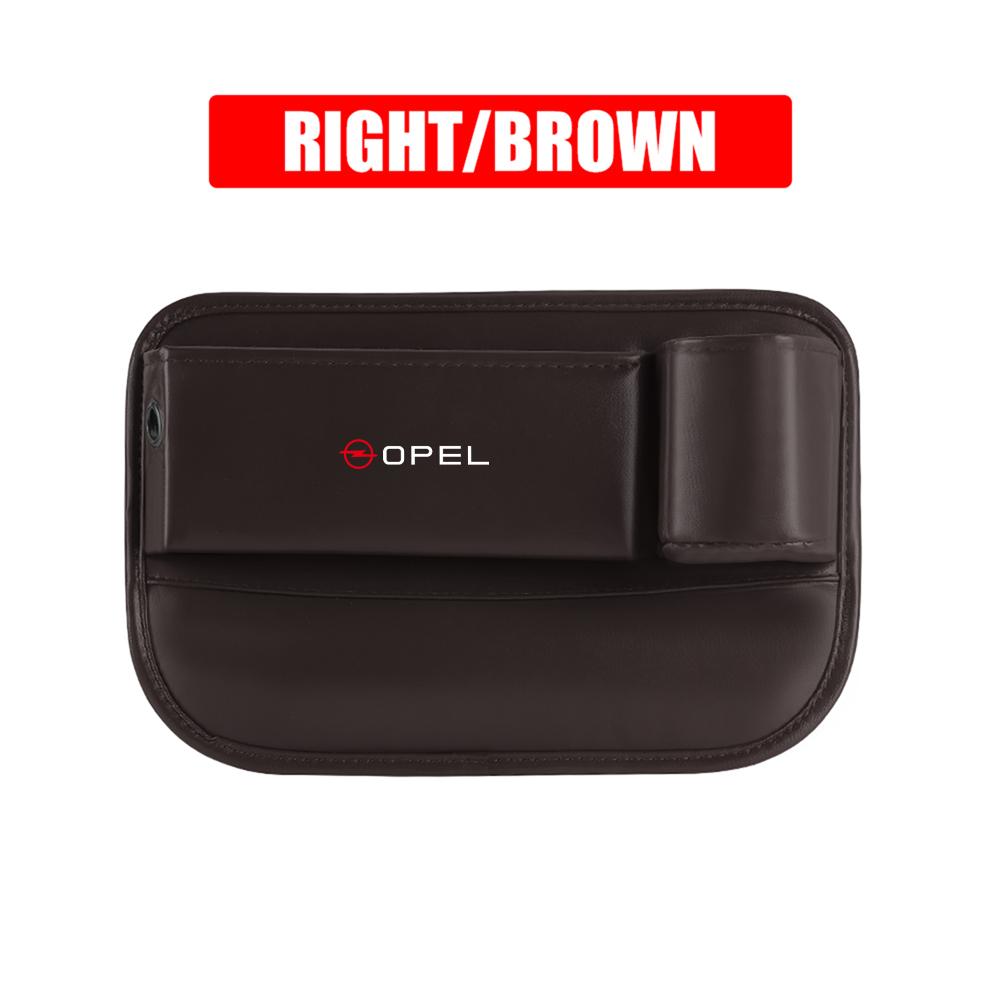 Car Seat Gap Storage Box Crevice Side Organizer With Cup Holder For Opel Zafira B Corsa D Insignia Mokka Regal Car Wheel Hubcap DP2