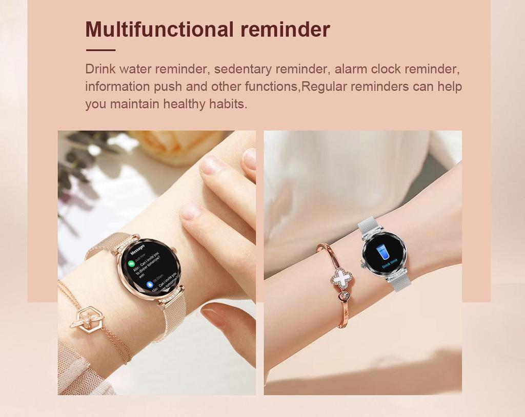 NX7PRO Women's Smart Bracelet: Heart Rate, Blood Oxygen, Waterproof, Sports Mode