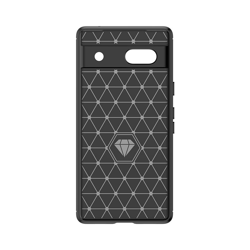 For Cover Google Pixel 7A Case For Google Pixel 7A Bumper Anti-knock Silicone Carbon Fiber Back Case For Google Pixel 7A 7 Pro