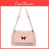 Chain Fashion Shoulder Crossbody Bag With Metal Bow Decoration And Big Capacity