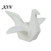 Décor Oiseau Origami Grues Géométriques Figurine, Sculpture Moderne, Accent Décoratif Minimaliste pour Étagère, Sculpture Créative Nordique pour Bureau Bibliothèque