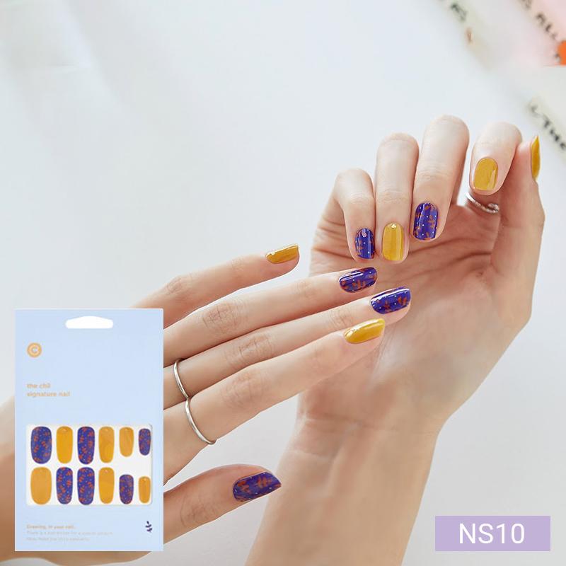 Vibrant Pop Nail Stickers 24pcs | Self-Adhesive Strips, Rainbow &Neon Mix, Quick 5-Min Manicure