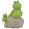 Resin On Stone Figurine, Natural Garden Decor with Vivid Cute Design, for Indoor Outdoor Lawn Courtyard Hotel Kindergarten Decor