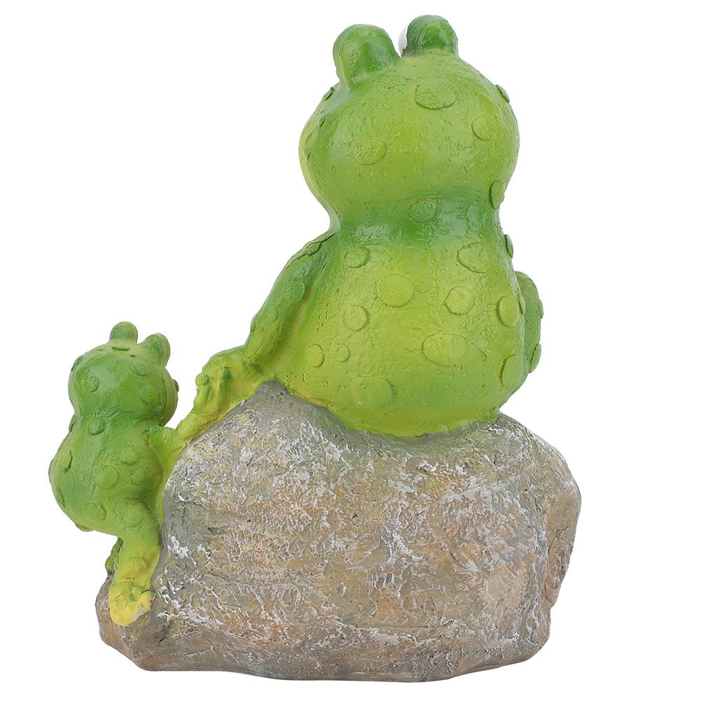 Resin On Stone Figurine, Natural Garden Decor with Vivid Cute Design, for Indoor Outdoor Lawn Courtyard Hotel Kindergarten Decor