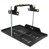 Car Battery Hold Down Tray Bracket Set Recessed Slots Sturdy Construction for 27 30 31 Series Batteries