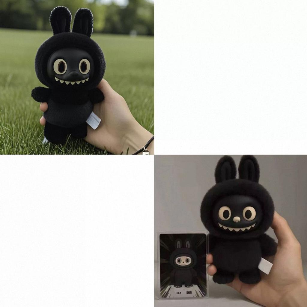 Key Rings Key Rings Key Rings Key RingsKey Rings African Version of Labubu Plush Doll Toys Labubu Around The Creative Decoration Pendant Ornament Gift
