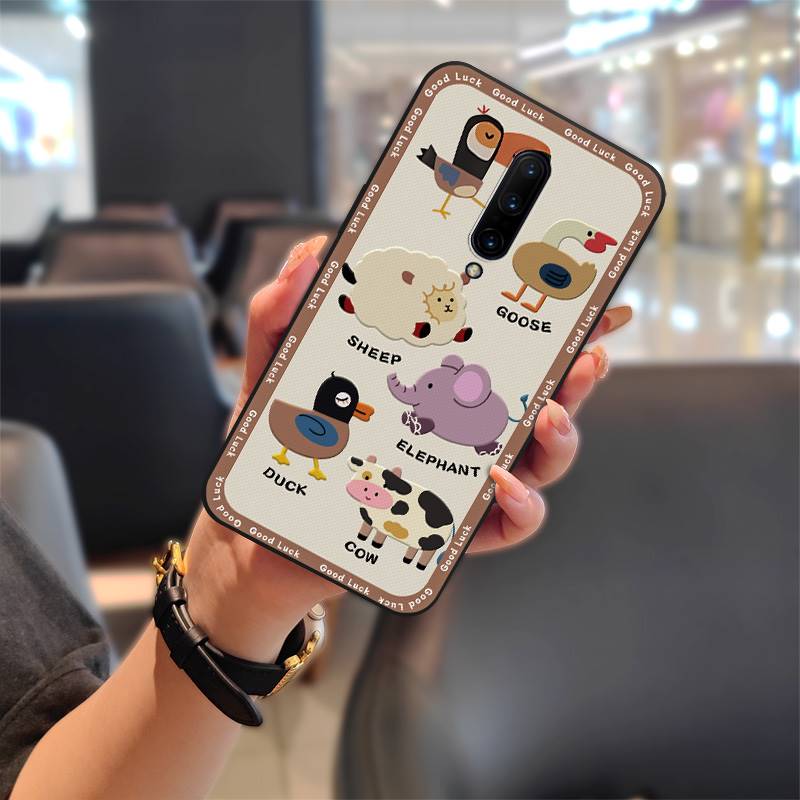 Cover Durable Phone Case For 1+8/One Plus 8 Shockproof Soft Case Anti-dust Protective Cute Cartoon Waterproof Anti-knock