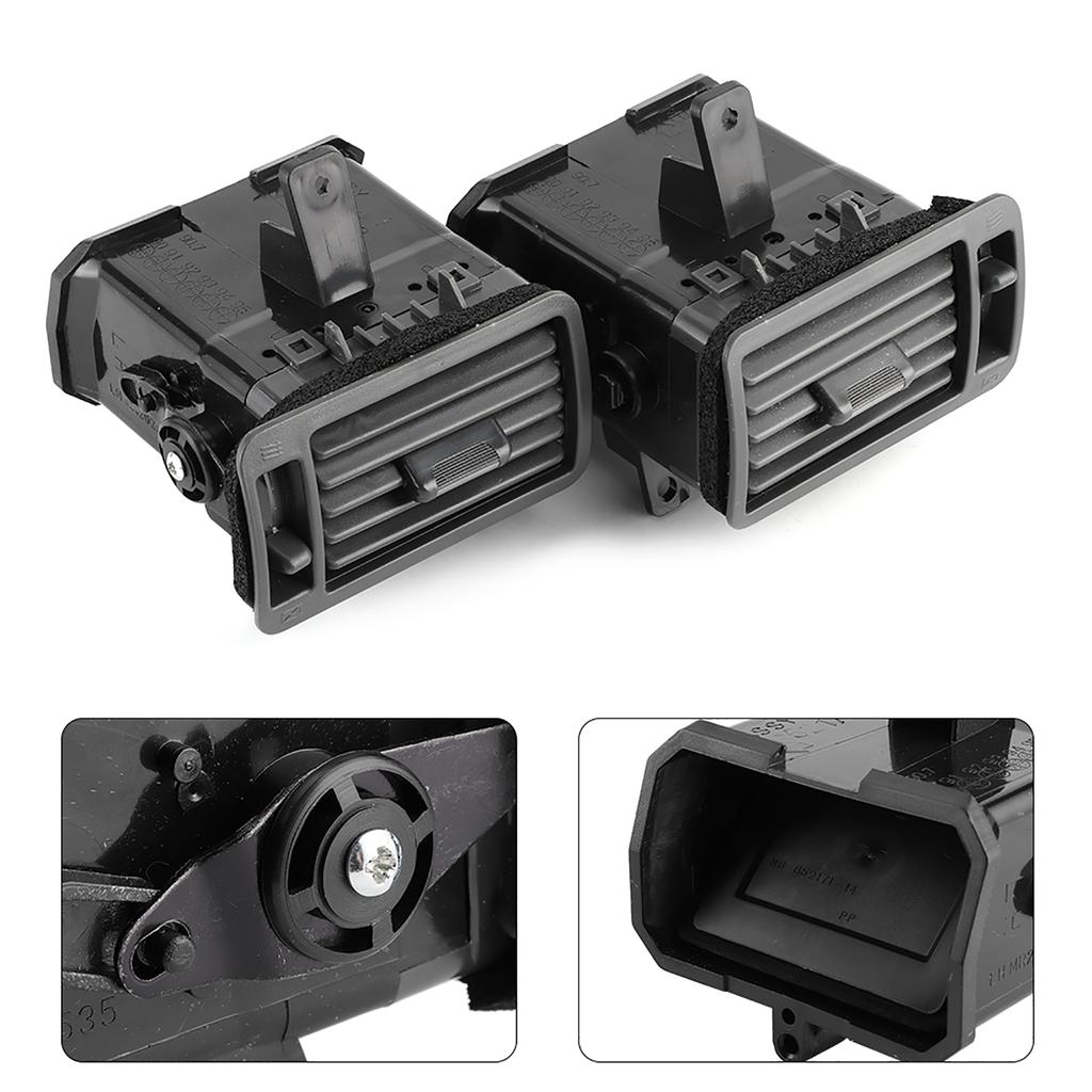 Pair Dashboard Air Outlet Air Conditioner Vent Left + Right Fits for Mitsubishi Pajero Montero Shogun V31 V32 V33 V43