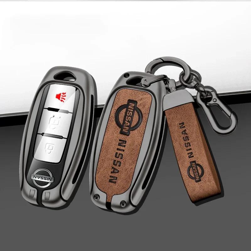 ACY1 For Nissan Qashqai X-Trail T32 T31 Juke J10 J11 Kicks Tiida Pathfinder Note Zinc Alloy Car Remote Key Case Cover Shell Holder