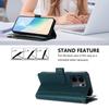 For Oppo Reno13 F 5G (Reno 13 FS 5G)/4G Leather Case 9 Card Slots Zipper Wallet Stand Phone Cover with Wrist Strap