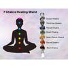 Chakra Wand Healing Crystal Wands - Chakra Tumbled Stones Crystal Wand For Meditation, Healing, Yoga, Magic And More