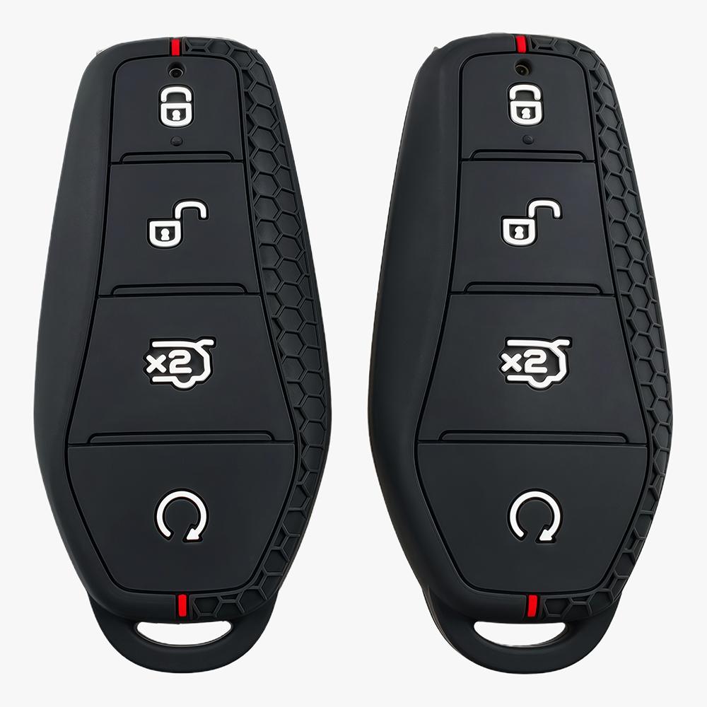 Silicone Car Remote Key Case Remote Key Fob Shell For Byd Atto 3 Han Ev Dolphin Song Pro Max Tang Dm Yuan Dolphin E2 Qin Plus