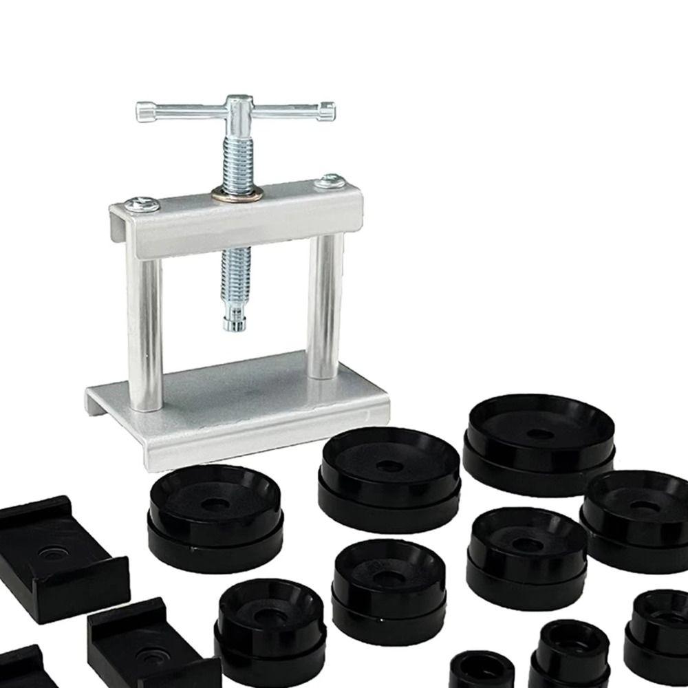 Ear Punch Tool Watch Press Kit 12/ 18 Pressure Plates Back Cover Presser  Maintenance Work