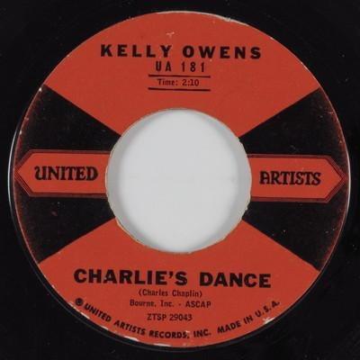 7inch Record KELLY OWENS Charlies Dance UA181 United Artists 1959 US Pop Used