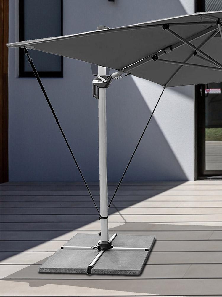 Umbrella Straps for Wind 5X Fixed Strap Polyester Umbrella Strap Parasol Holder with Metal Hook Weatherproof Securing Straps
