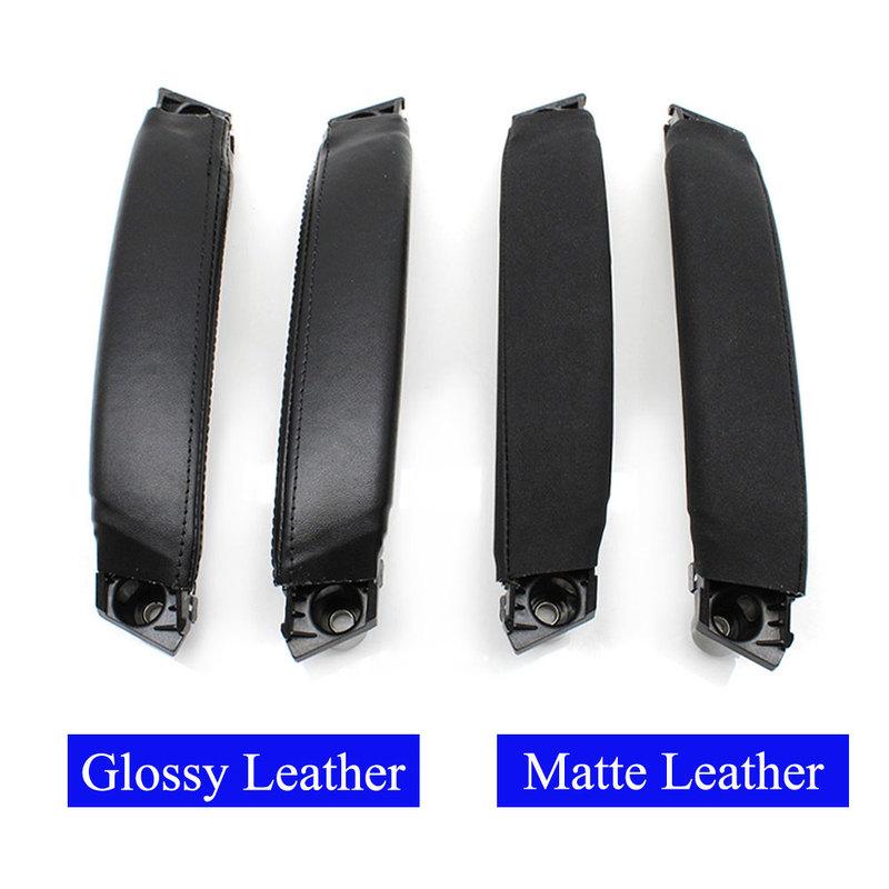 Inre Vänster Höger Läder Dörrhandtag Monteringsersättning Trim För Land Rover Discovery Sport 2015 2016 2017 2018