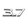 Car Front Grille Emblem Metal Rear Trunk Badge Sticker for  2.5 3.7 S IPL FX35 Q50 G35 G37 G20 QX56 QX50 QX60 Q45