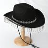 Fashionable White Denims Hat Unisex Breathable Hat Light Weight Sunscreen Hat for Outdoor Activity