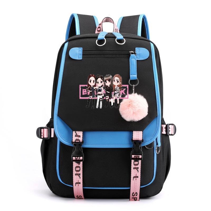 Mochila de Hombro Doble Cielo Estrellado de Blackpink Lisa 36-55l