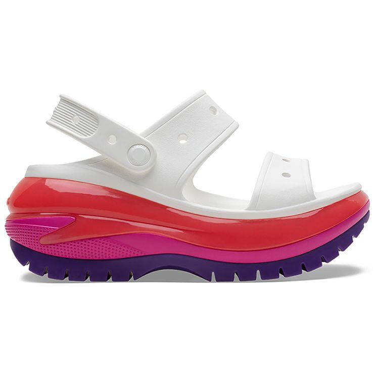 Crocs Classic Light Wheel Sport Sandals Women Sandals White Pink 207989-94S