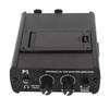 Headphone Amplifier 2CH Stereo Passive Mixer Portable Studio Headphone Amplifier Mixer