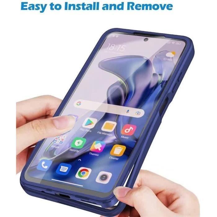 Coque - Samsung - A32 4G - Bleu Marine - Protection 360° - Anti-Rayure - Rigide