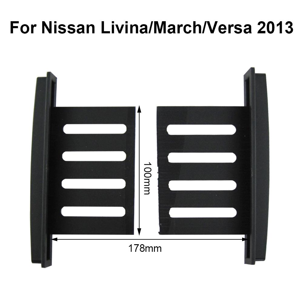 Universal 7 Inch 2Din Stereo Car Audio Frame Auto Radio Android Player Refit Decorative Framework Fascia Installation Accessory