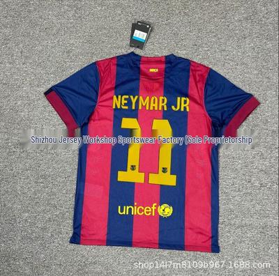 Casa Santos Não. 11 Camisa de Futebol Retro do Neymar Camiseta Adulto