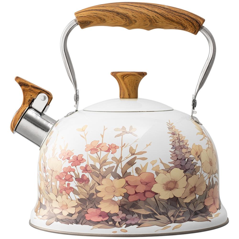 

Buzzer Kettle European Stainless Steel Kettle 3L New Flower Buzzer Kettle 3l single