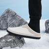 TUINANLE Dámské zimní kožešinové plyšové pantofle Pánské domácí zateplené boty Indoor Outdoor Nosit bavlněné boty