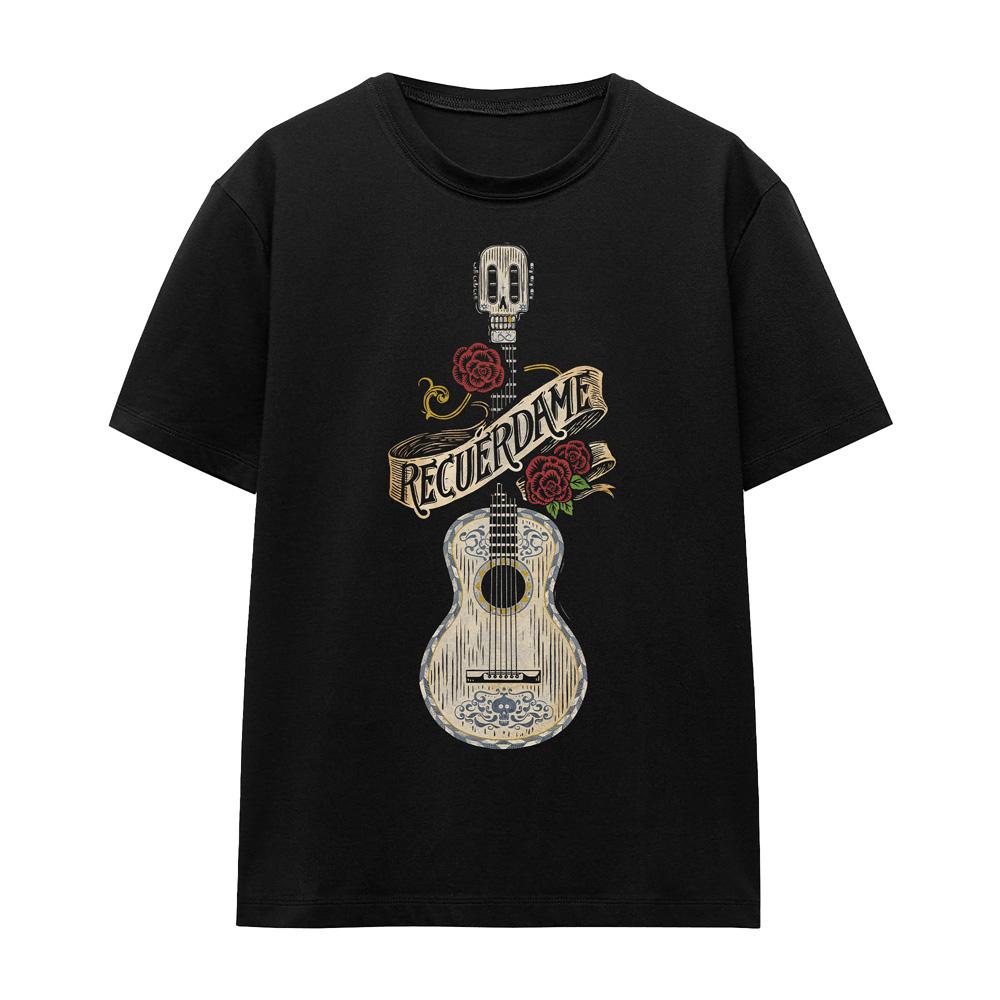 Coco Unisex Adult Recuerdame Famous Guitar Ernesto T-Shirt
