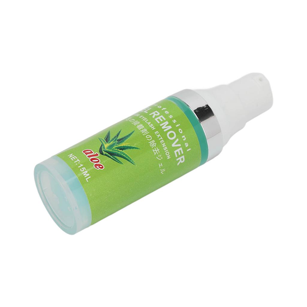 Eyelash Extension Glue Remover Gel Fragrance Skin Friendly Lash Glue Remover Cream 15ml Aloe Vera