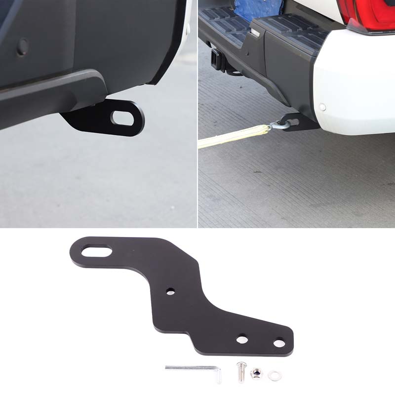 Car Towing Bars Kit Rear Bumper Bar Towing Trailer Hook Rear Frame Side Tow Hook Car Accessory For Toyota Tundra XK70 2022-2026