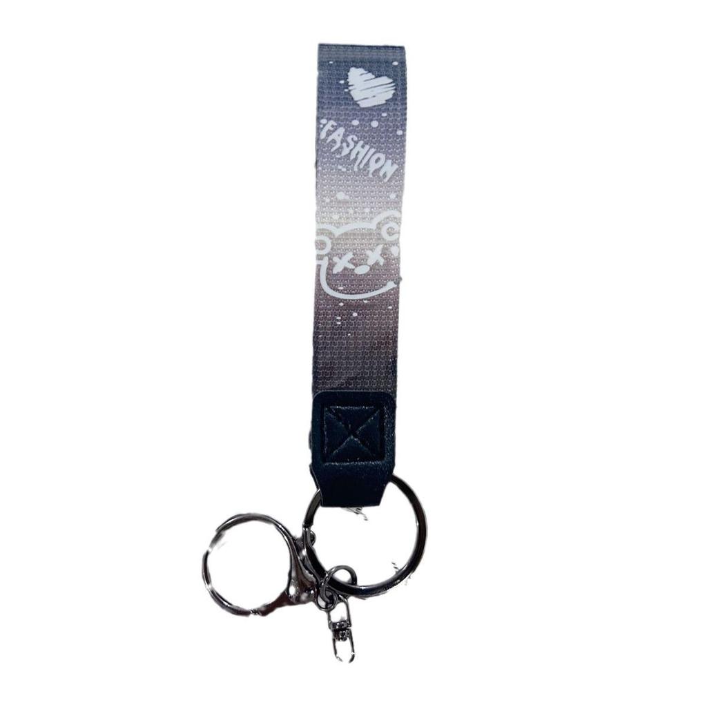 Creative Starry Sky Bear Leather Keychain Pendant