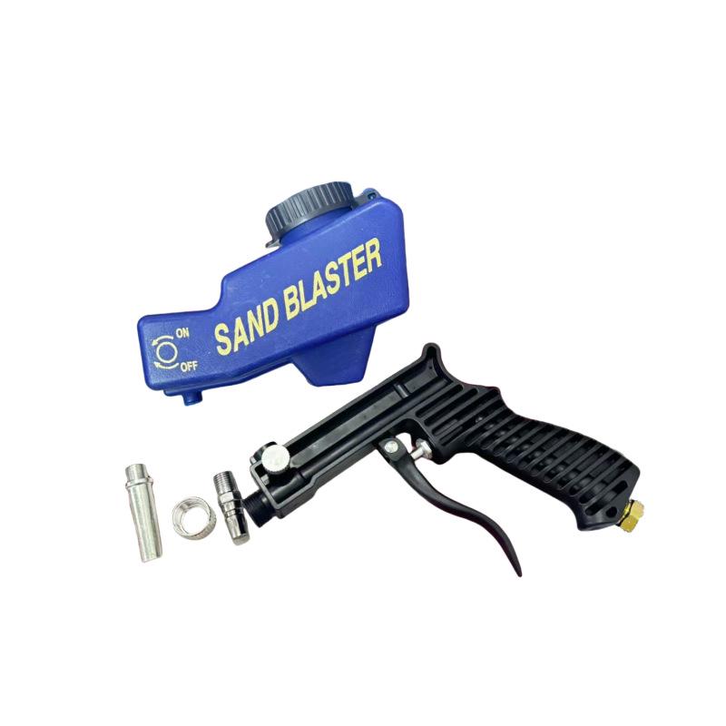 

Миниатюрный ручной пневматический пескоструйный пистолет с гравитационной подачей - портативный аппаратный инструмент