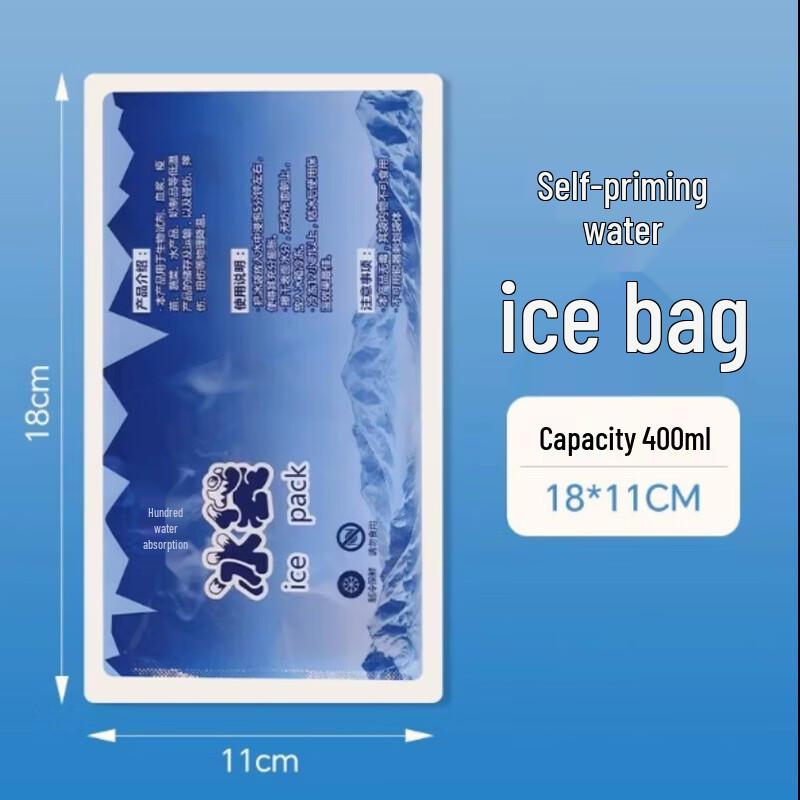 Self-Absorbing Disposable Ice Packs