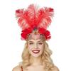 New Colorful Feather Headpiece Brazilian Carnival Decorative Showgirl Headband Stage Performance Hair Band Carnival Events