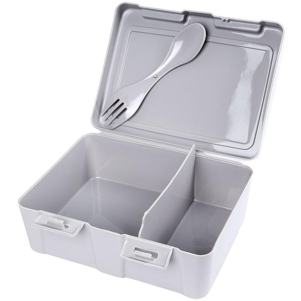 Pojemnik Śniadaniowy Lunchbox Śniadaniówka Pudełko na Śniadanie Sztućce