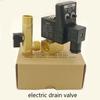 Compressore d'aria elettrico automatico con timer, trappola per l'acqua, scarico condensa, valvola da 1/2", AC 220V, essiccatore ad aria compressa, serbatoio dell'aria, pneumatico DN15