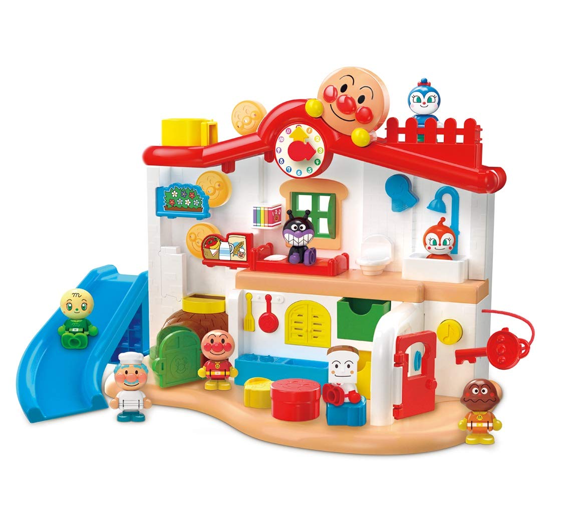 

Bandai (Sound-enabled house) Anpanman Chime goes ping-pong Lots of fun Anpanman First House