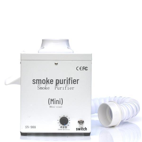 Mobile Moxibustion Smoke Extractor & Purifier for Soldering, Welding, Repair Dust.