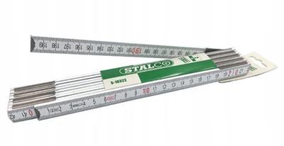 Cinta métrica de madera plegable 2m construcción