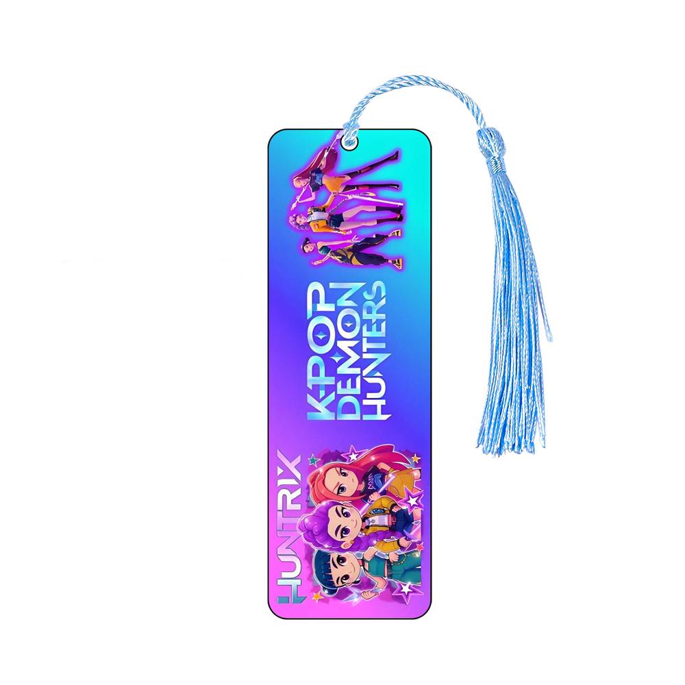 Kpop Dämonenjäger Huntrix Zeichentrick Lesezeichen Anime Niedliche Schreibwaren Buchliebhaber Schulbedarf