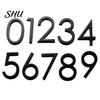 Nighttime Visuals House Numbers Modern 3D Heavy Duty Rust-proof Simple Installation Never Rust Address for Outside Home Front Door Durable