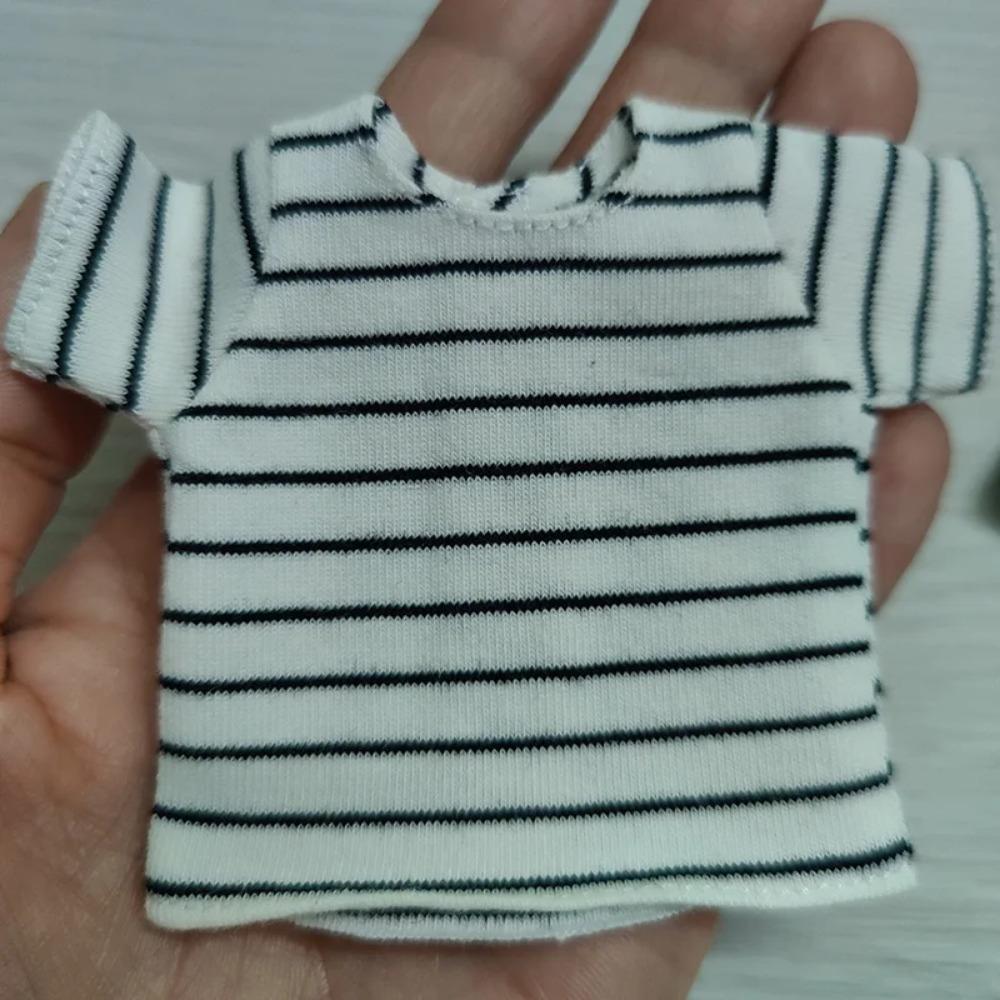 1 SZTUKA T-shirt dla lalki 1/6 dla blyth Codzienne ubrania koszulki barbi dla Licca, Azone, kurhn Akcesoria do koszulek dla lalek