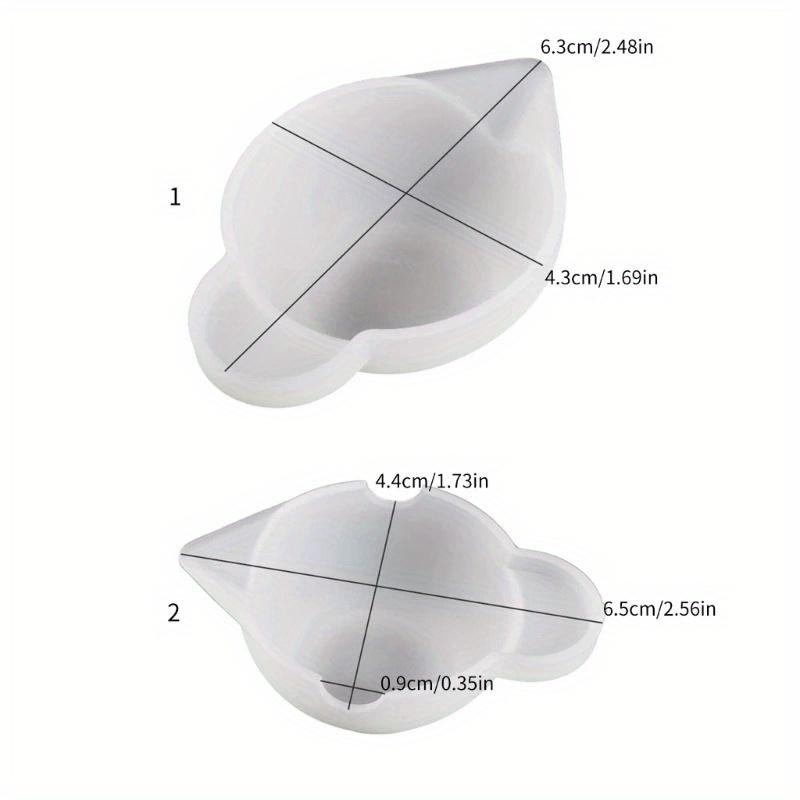 6 szt. Silikonowa Forma Kubek do Mieszania Dozownik Narzędzie do Tworzenia Biżuterii z Żywicy Epoksydowej DIY Kubki Pomiarowe Formy Ręcznie robione Modulacja Koloru