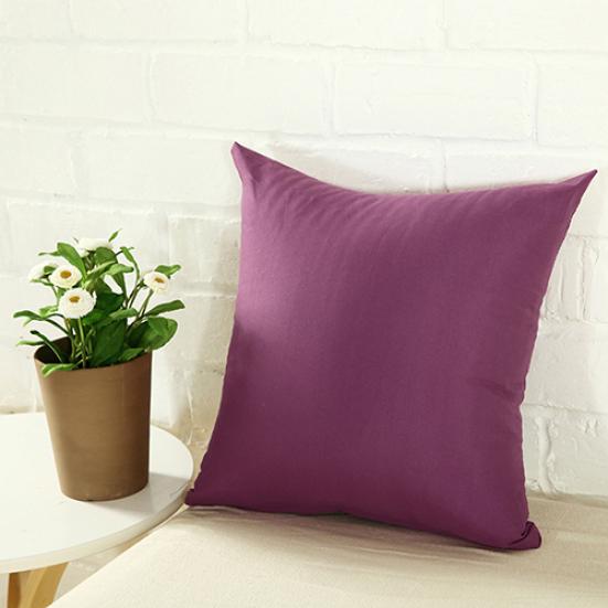 Simple Fashion Square Throw Home Decorative Pillow Case Sofa Waist Cushion Cover
