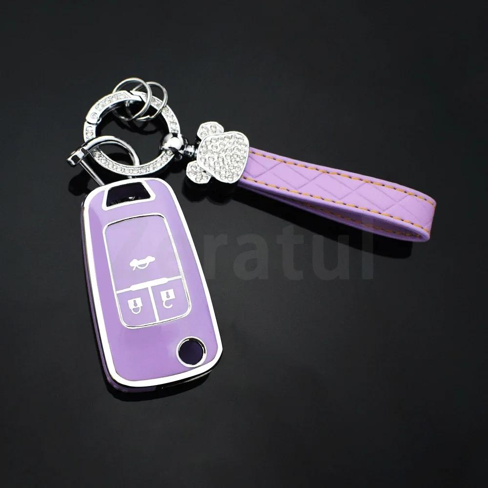 

3 кнопки автомобильный брелок чехол для ключей чехол для Chevrolet Equinox Volt Cruze Impala Camaro Garna Yakista AVEO Impala GMC Terrain