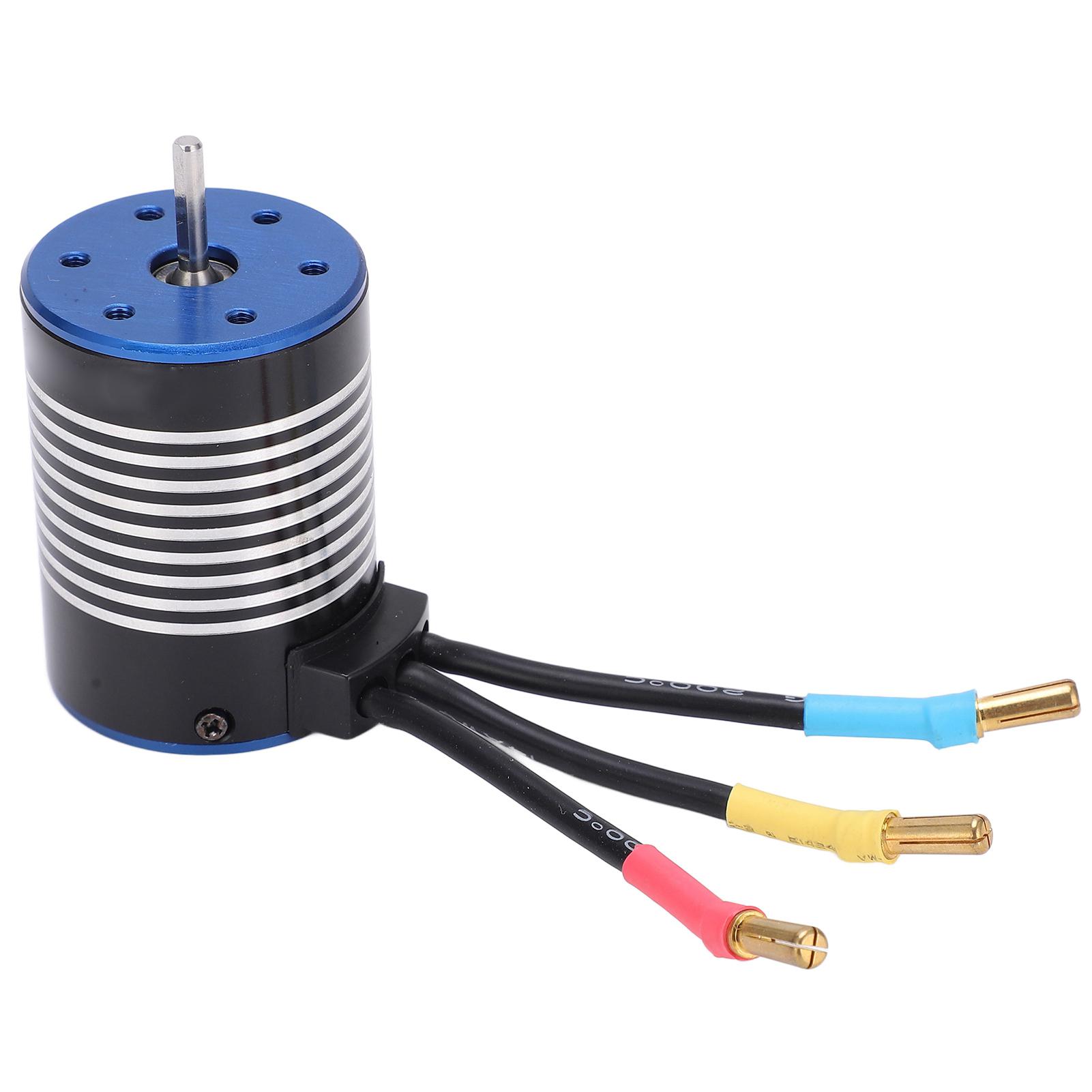 

Motor 4300KV 900W 50000 RPM Low Noise High Efficiency Ultra Light Brushless Motor for 1/10 RC Car