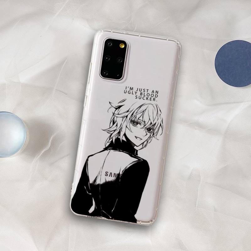 Anime Seraph of the end Mikaela Hyakuya Phone Case For Samsung A 51 30s 71 21s 70 10 31 30 52 12 40 S20 21 plus lite UlTRA